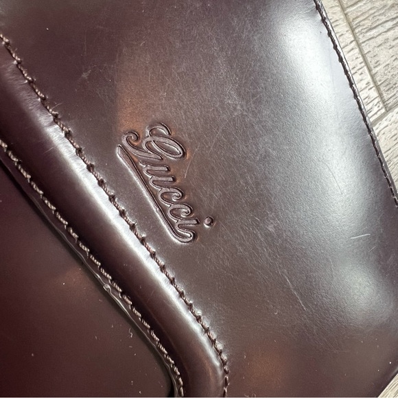 Vintage Y2K Gucci platform leather knee high boots - Picture 3 of 16